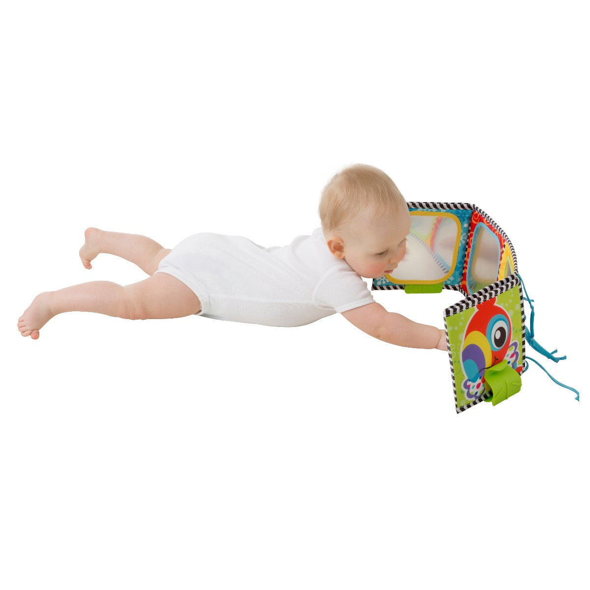 Playgro Tummy Time vendbar bog/spejl