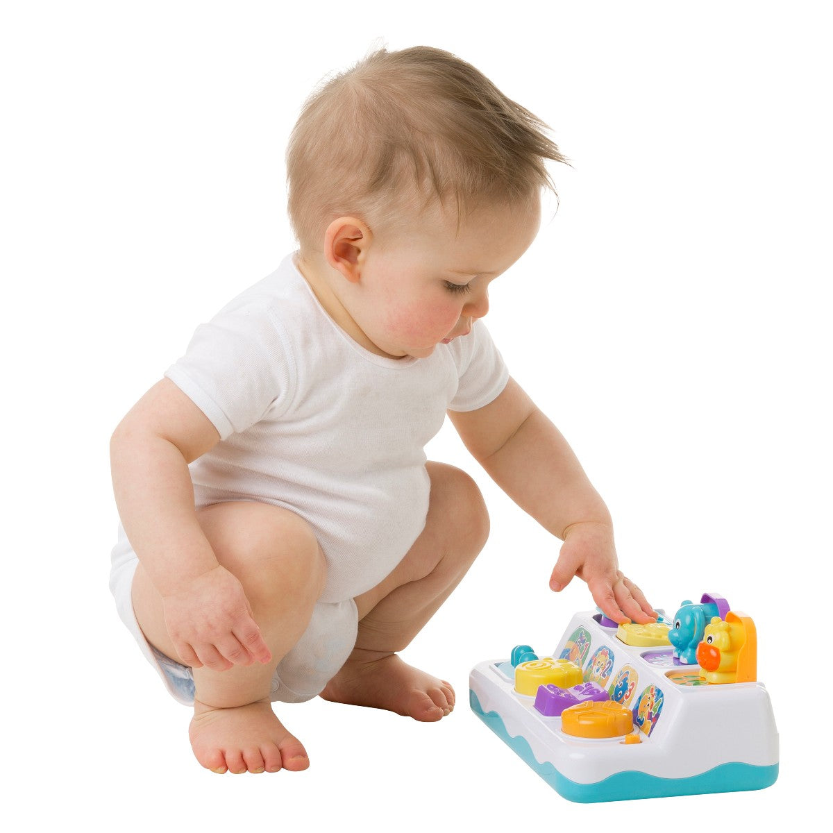 Playgro Pop Up Junglevenner med musik og lys