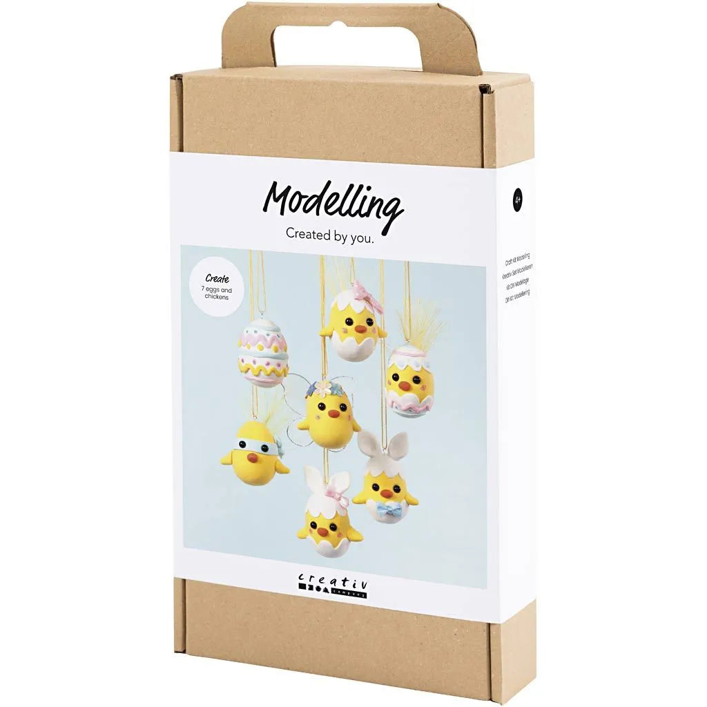 Creativ Company DIY Kit Påskekyllinger