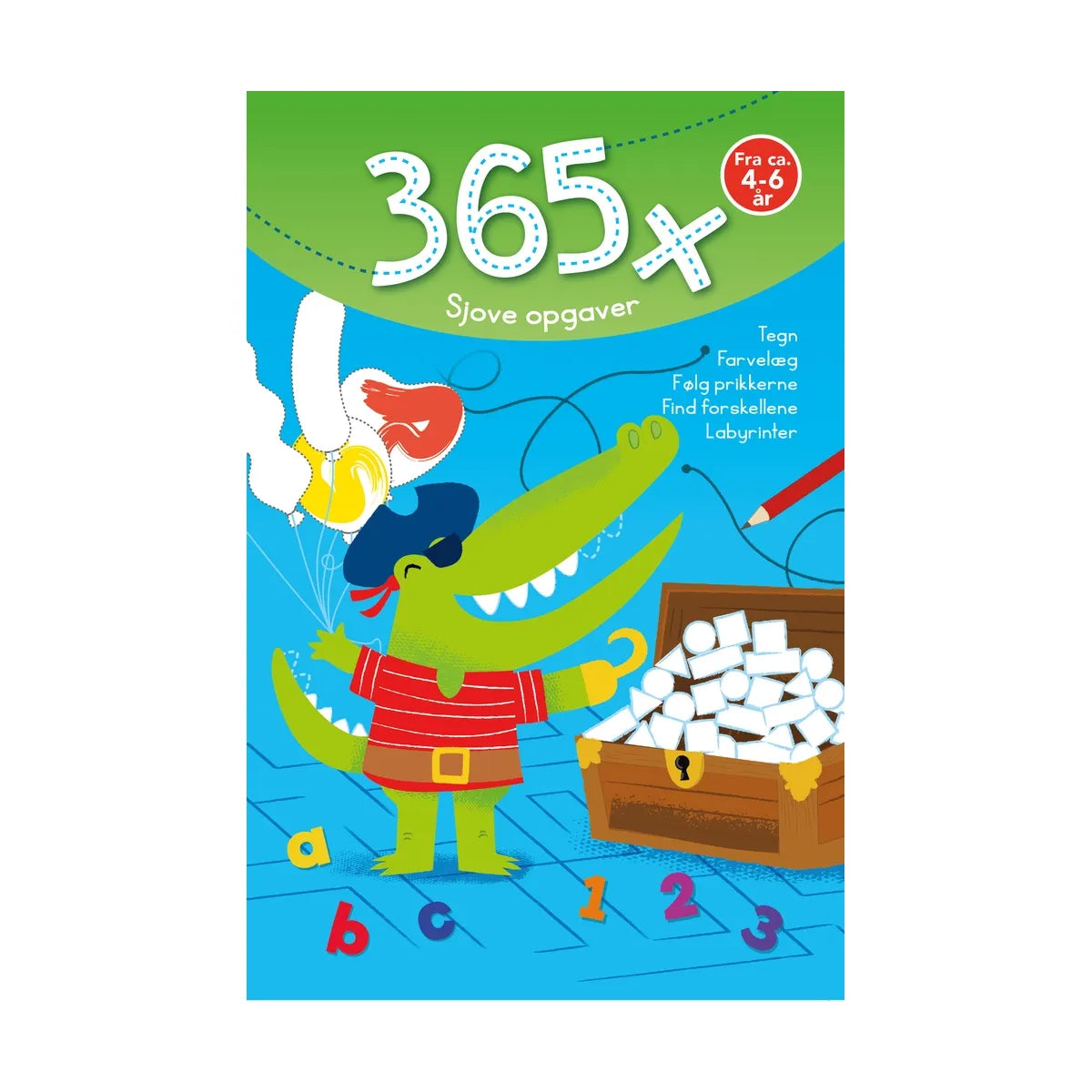 365 Sjove opgaver 4-6 år