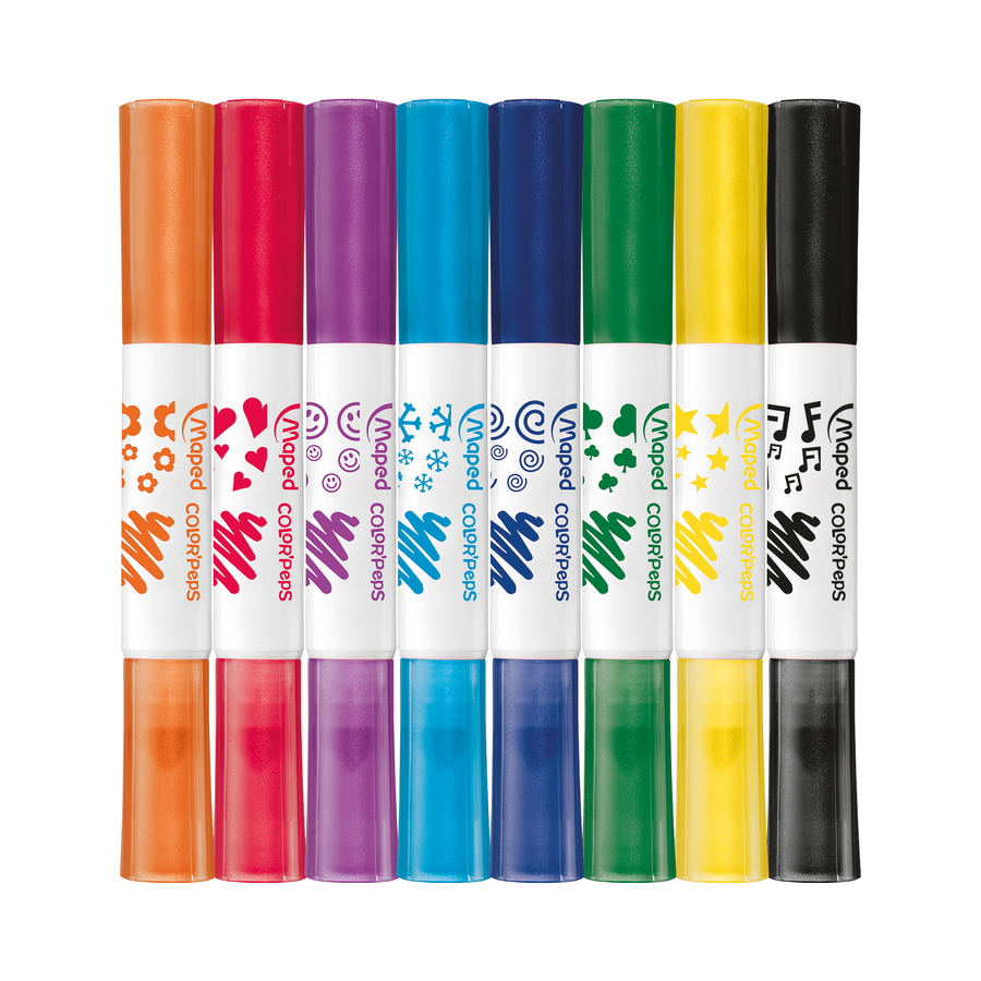 Maped Color'Peps Duo stempeltusser 8 stk.
