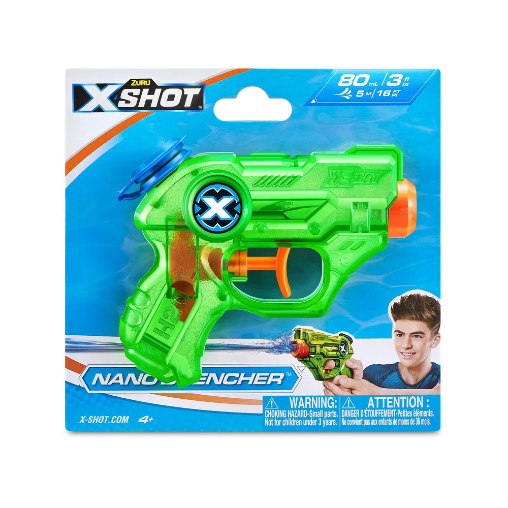 X-Shot Water Blaster Nano Drencher Vandskyder 80 ml