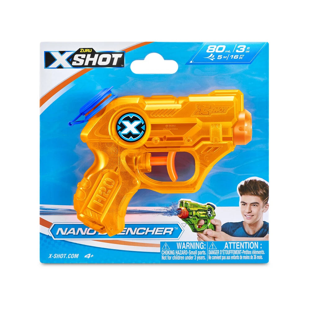 X-Shot Water Blaster Nano Drencher Vandskyder 80 ml