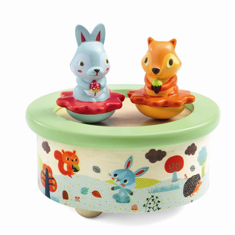 Djeco Babymusik spilledåse, Venner