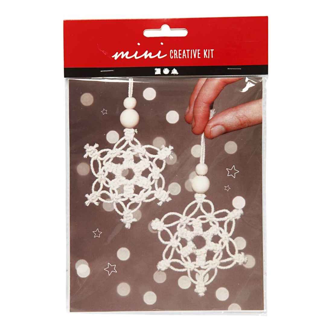 Creativ Company Mini DIY Kit, Macramé iskrystaller