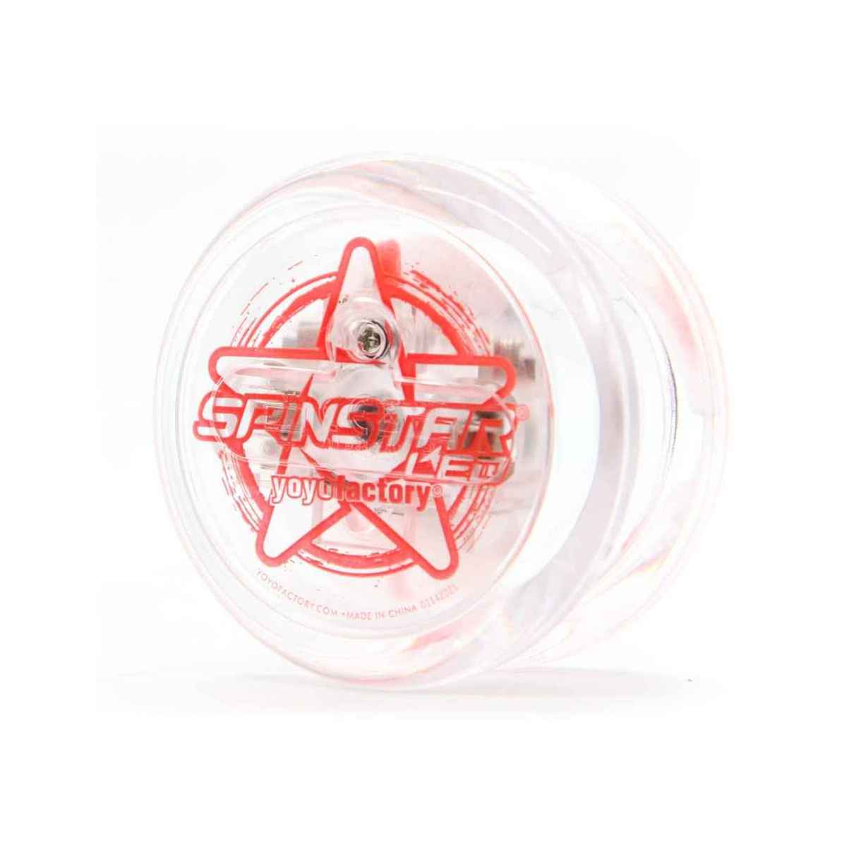 Spinstar LED Yoyo, Rød