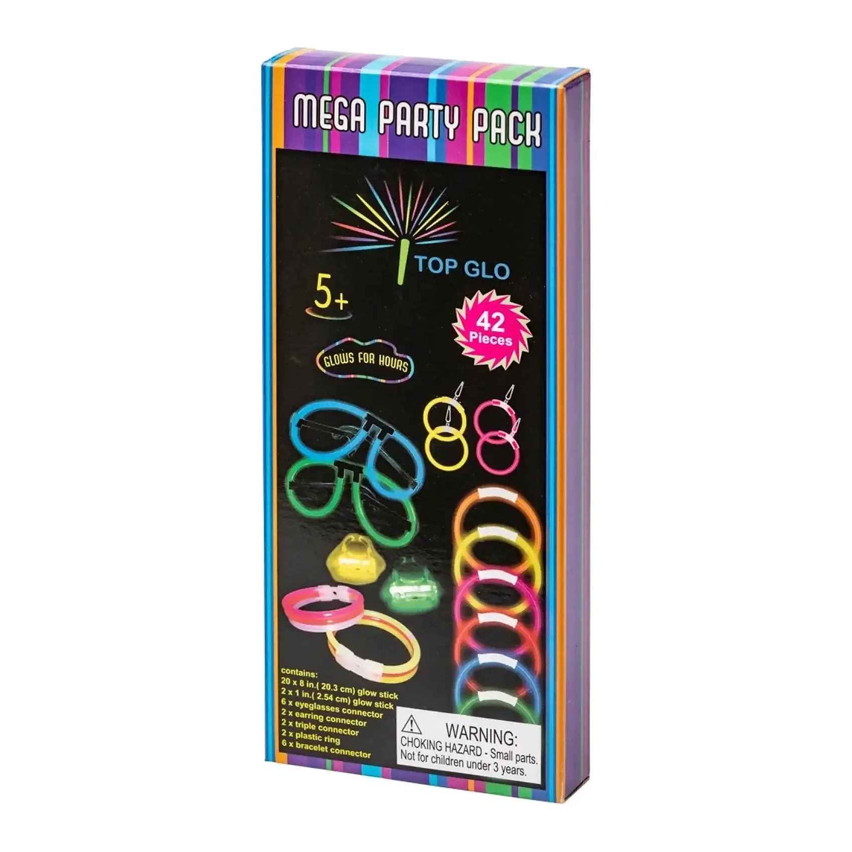 Glow Sticks Mega Party Pack