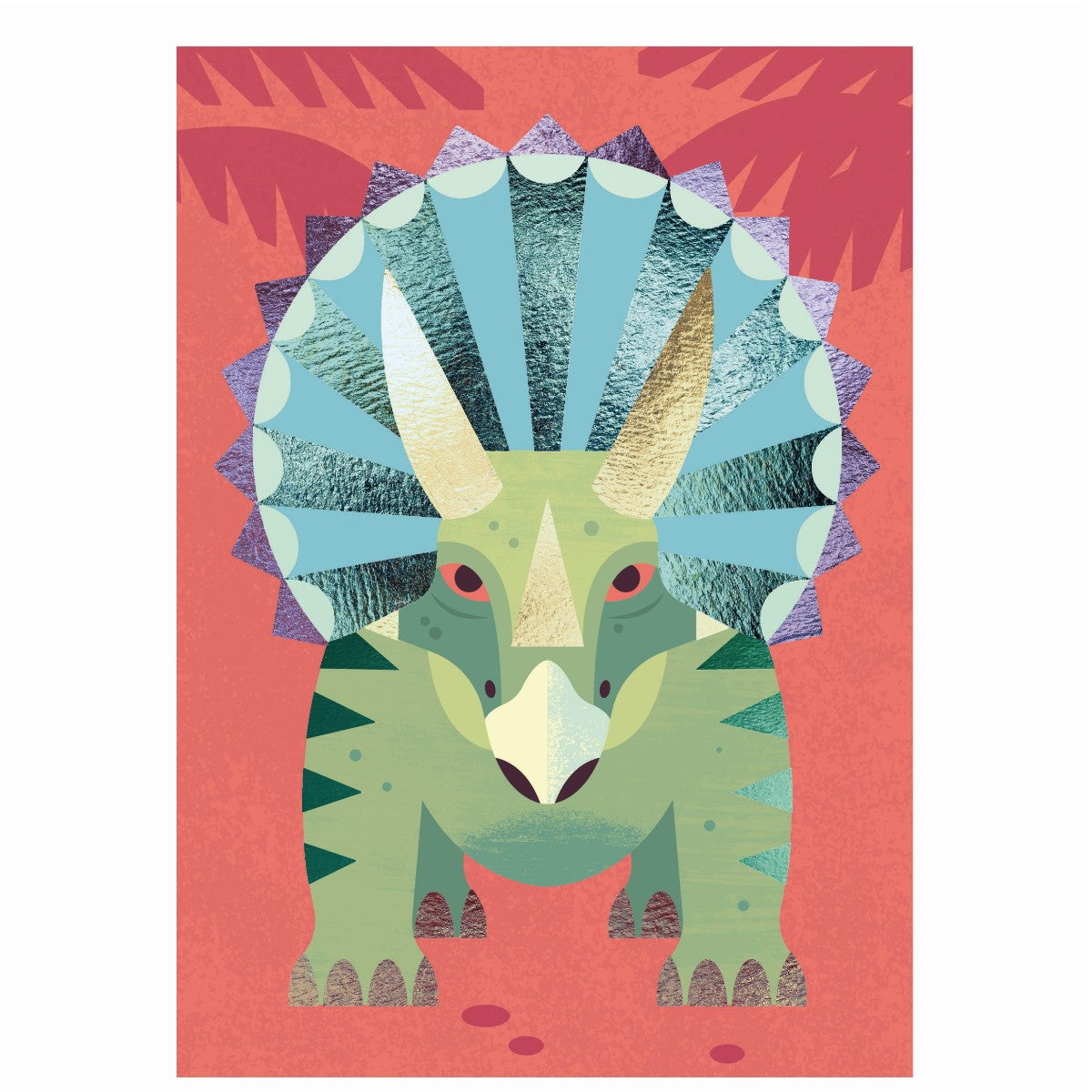 Djeco Kreativ æske med folie, Dinosaurus