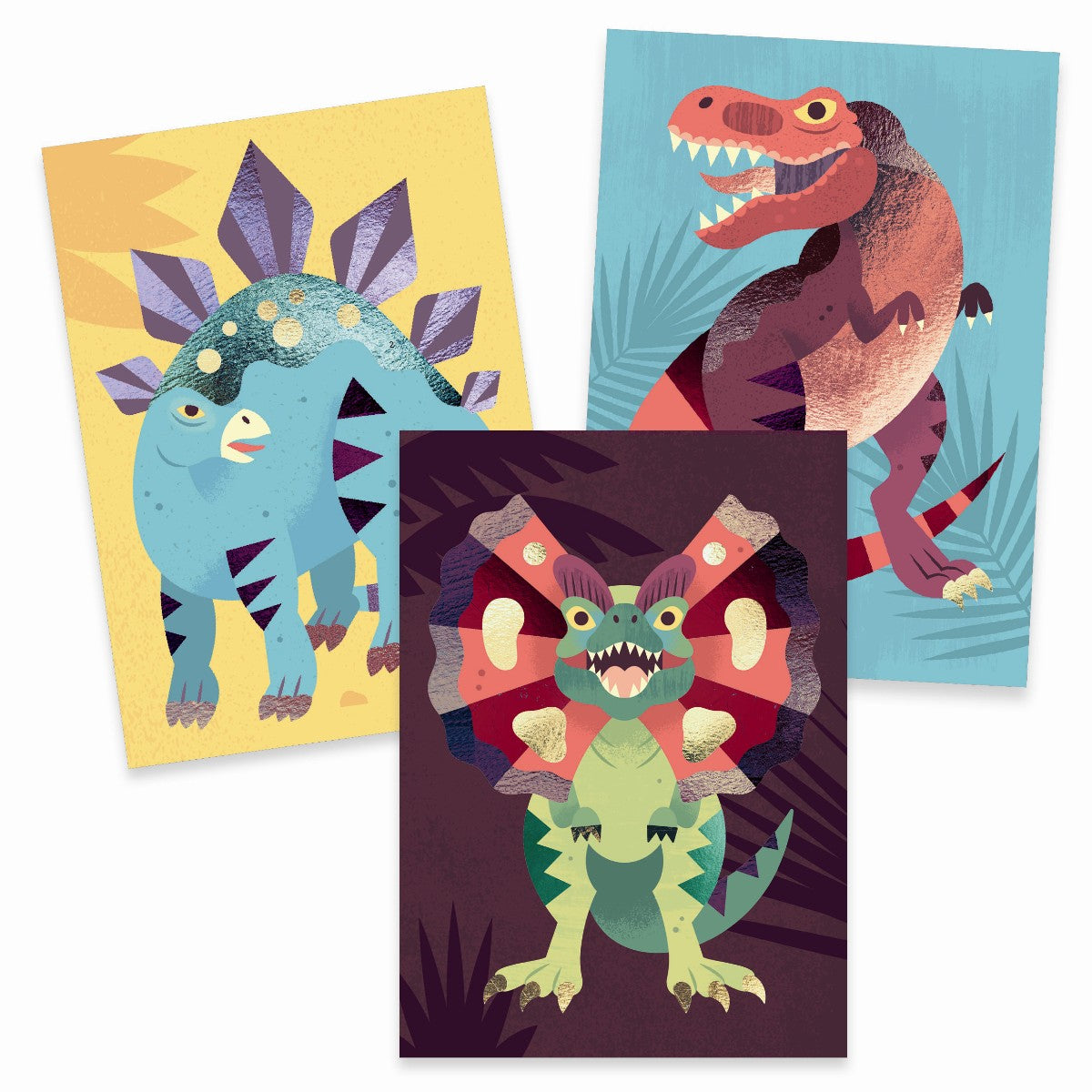 Djeco Kreativ æske med folie, Dinosaurus