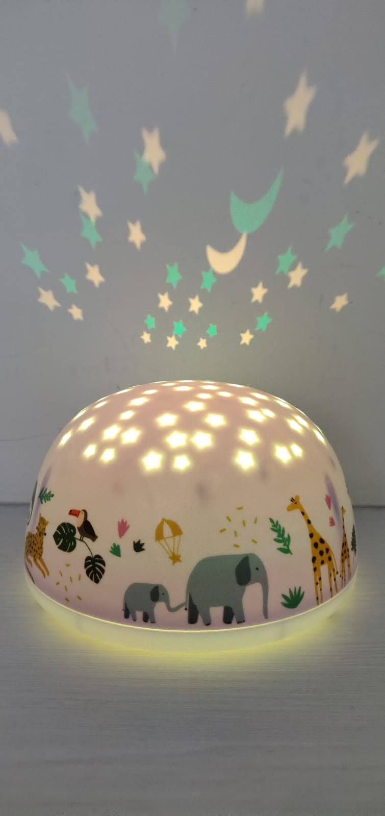 Olala Natlampe med stjernehimmel, Safari
