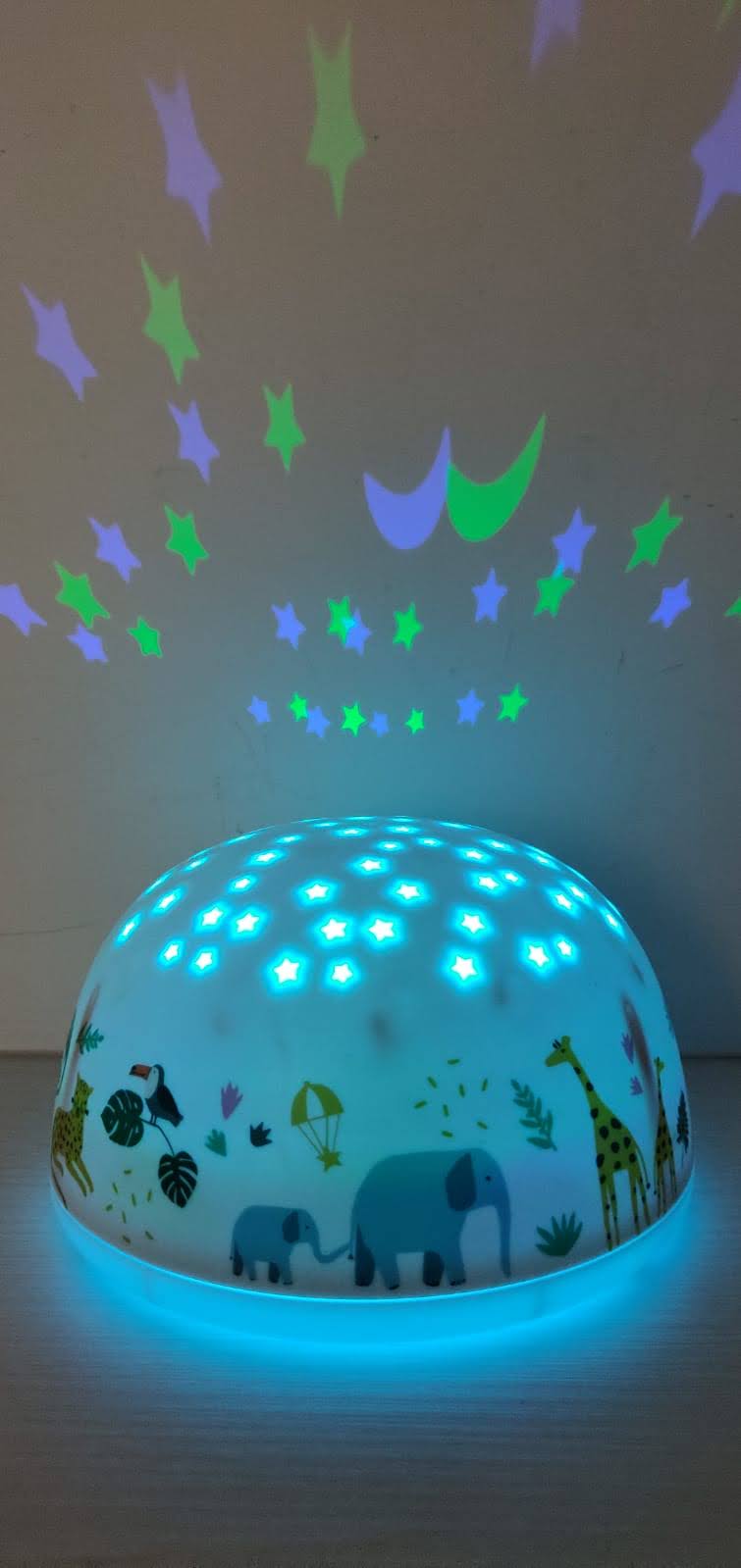Olala Natlampe med stjernehimmel, Safari