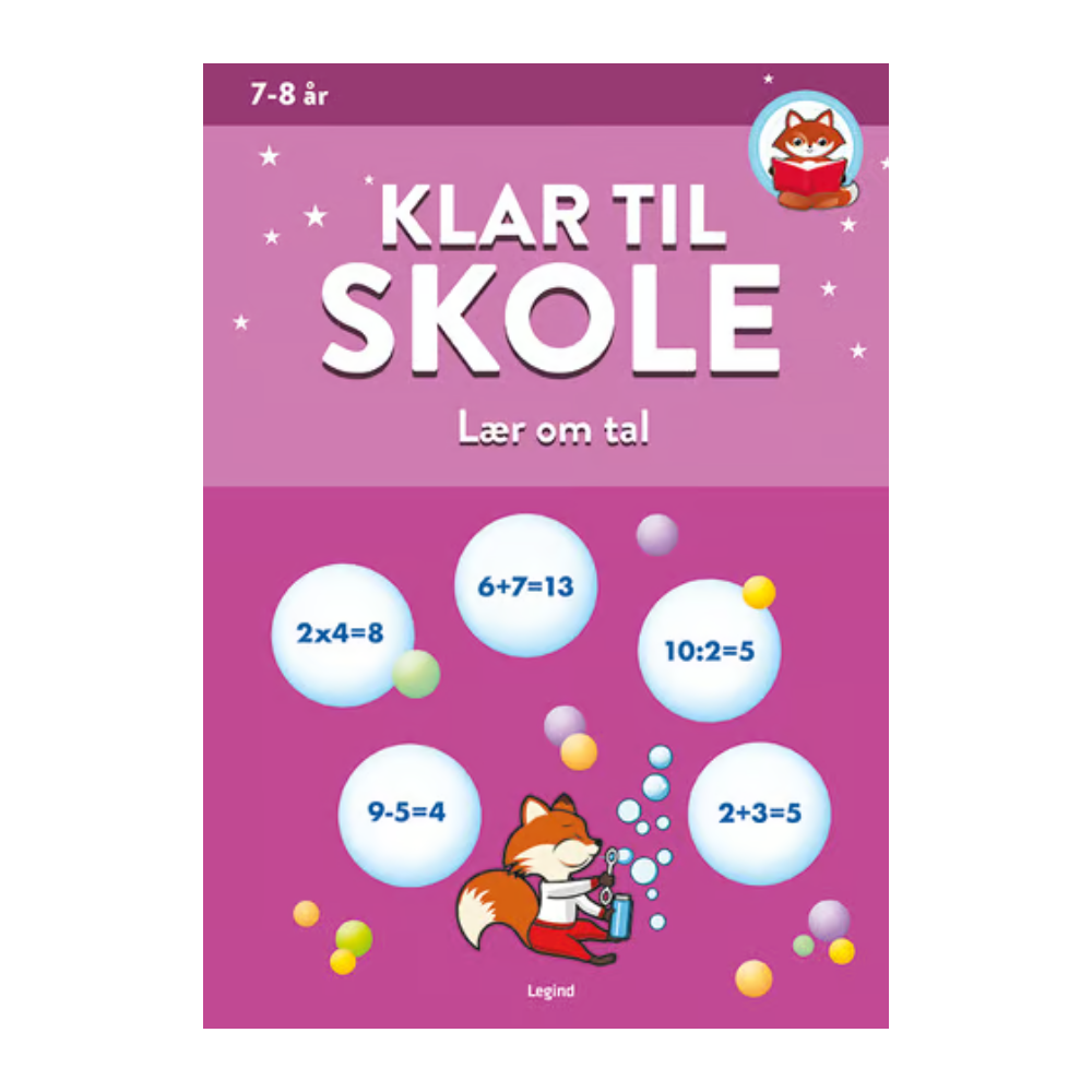 Klar til skole, Lær om tal, Fra 7 år