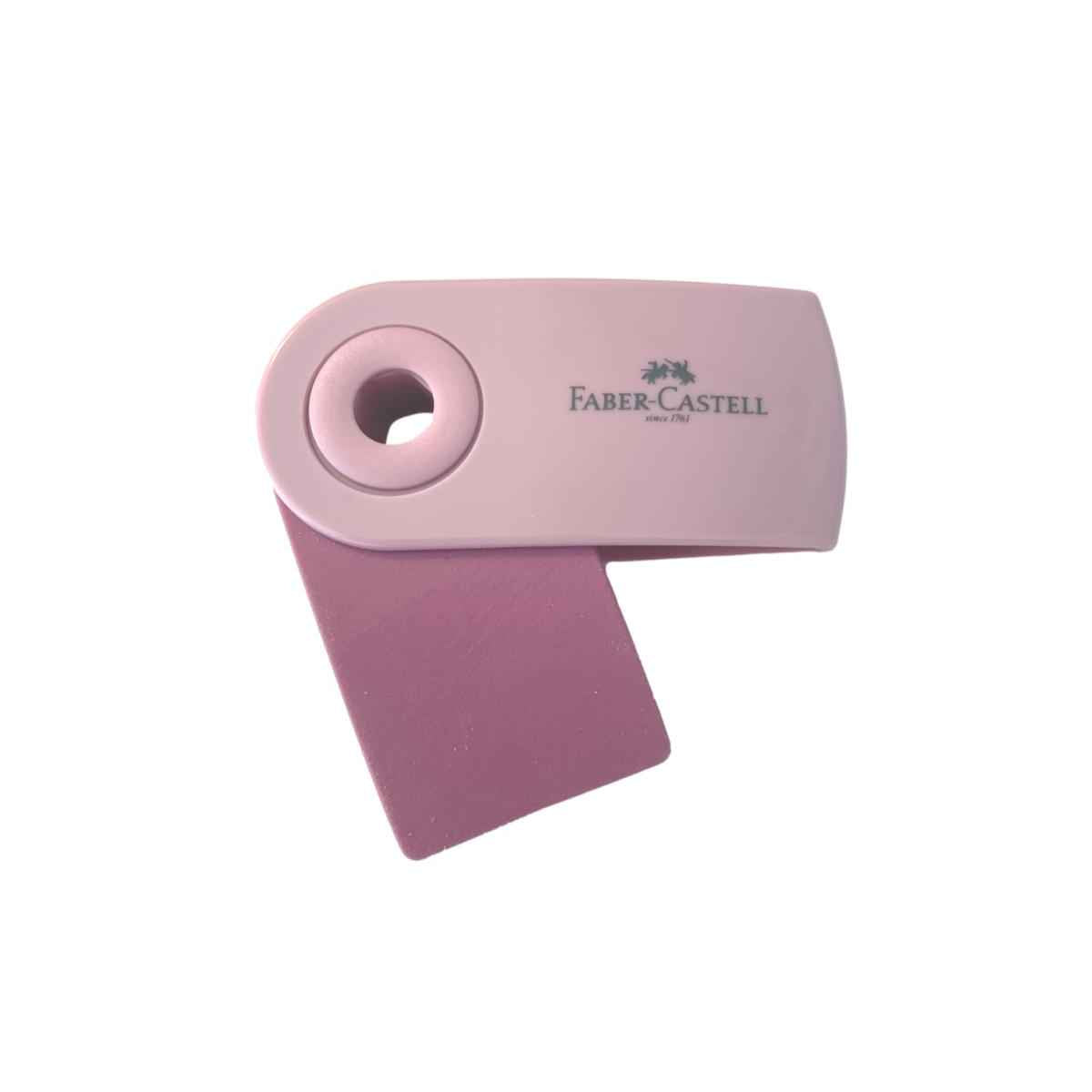 Faber-Castell Viskelæder i sleeve PVC-frit, Rosa