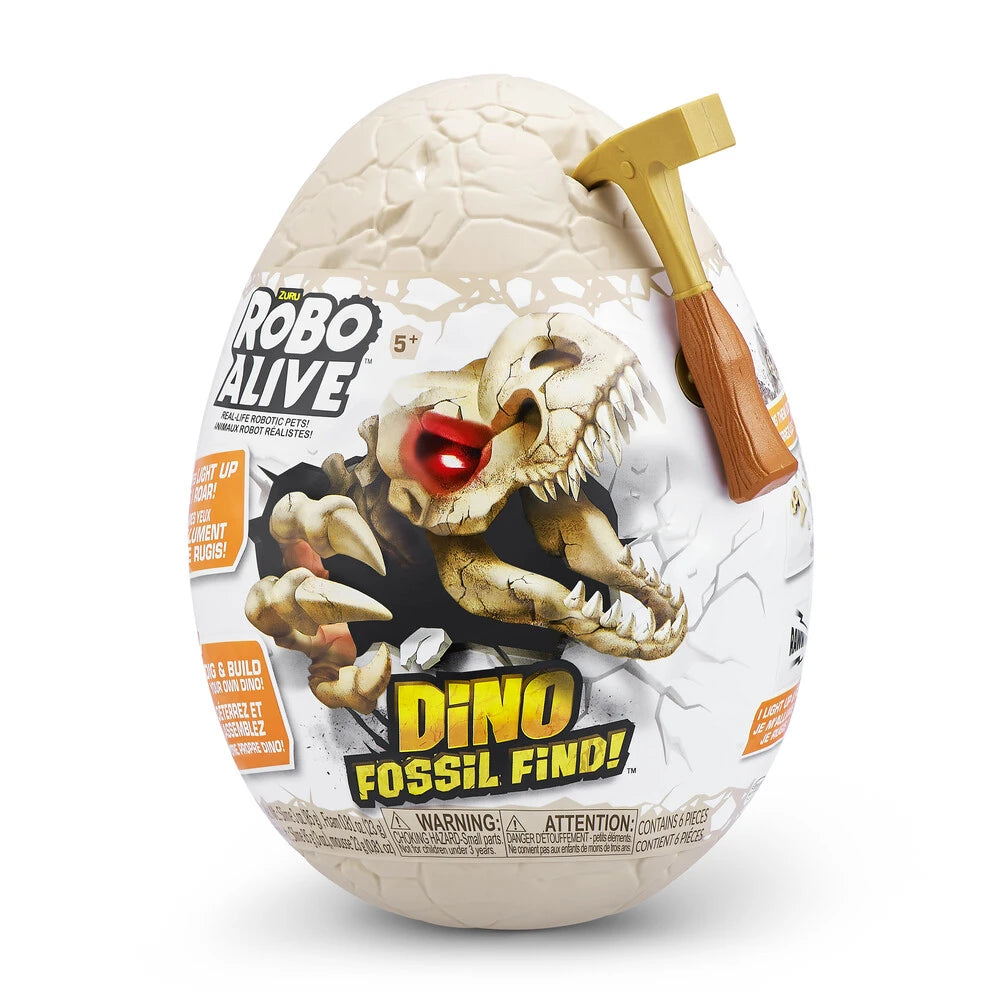 Robo Alive Dino Fossil Find Surprise Egg ass. 1 stk.