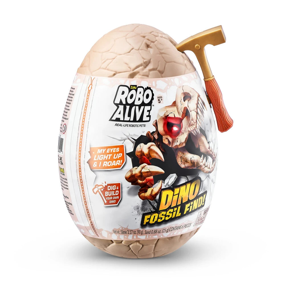 Robo Alive Dino Fossil Find Surprise Egg ass. 1 stk.