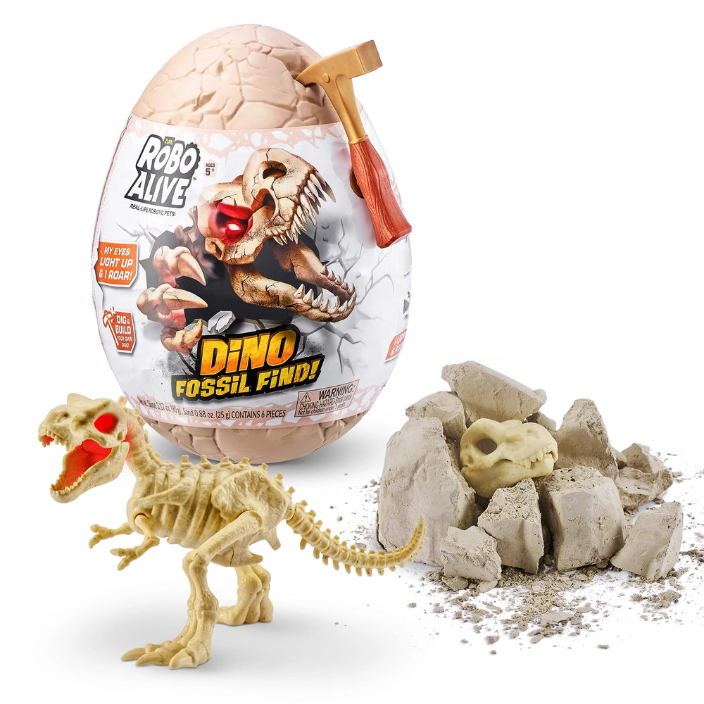 Robo Alive Dino Fossil Find Surprise Egg ass. 1 stk.