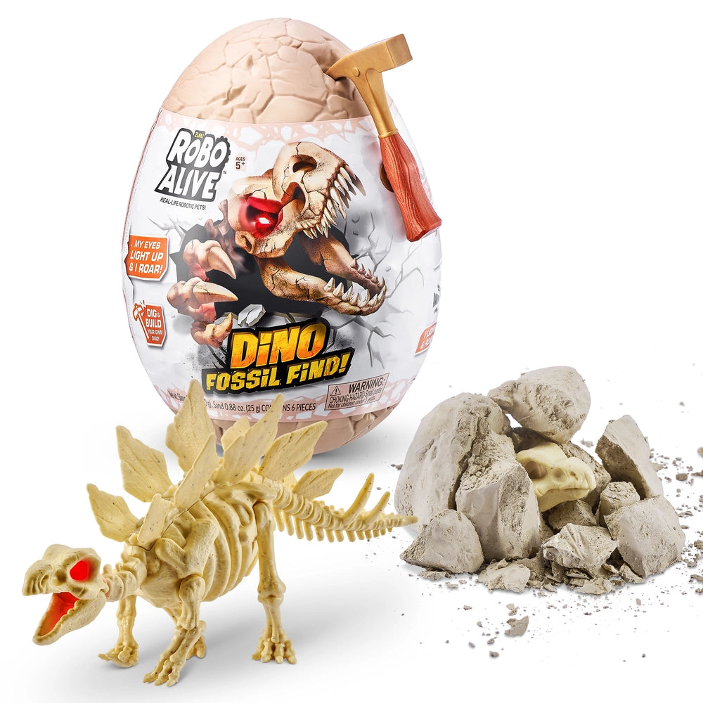 Robo Alive Dino Fossil Find Surprise Egg ass. 1 stk.