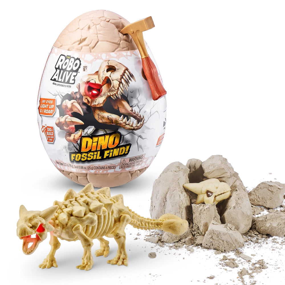Robo Alive Dino Fossil Find Surprise Egg ass. 1 stk.