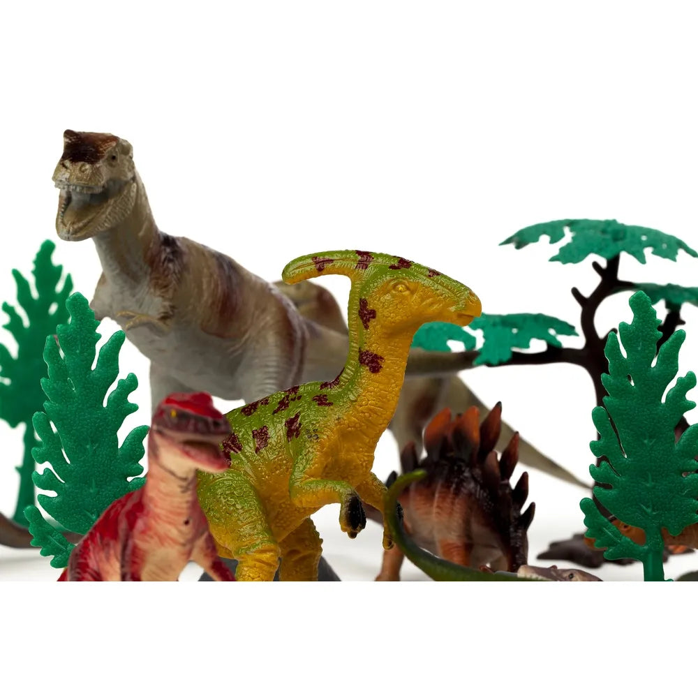 Bøtte med dinosaur 30 stk.