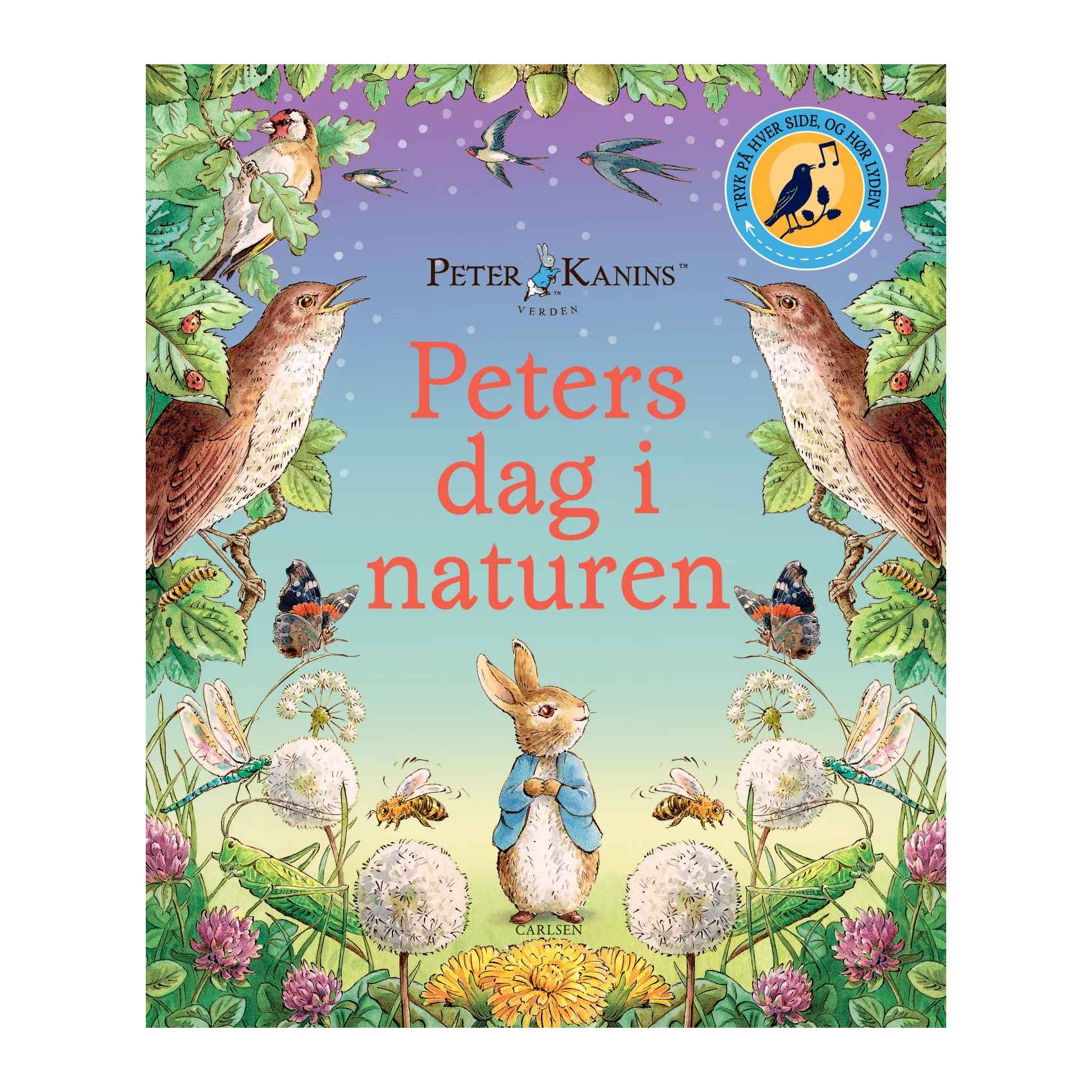 Peter Kanin, Peters dag i naturen (med lydknapper)