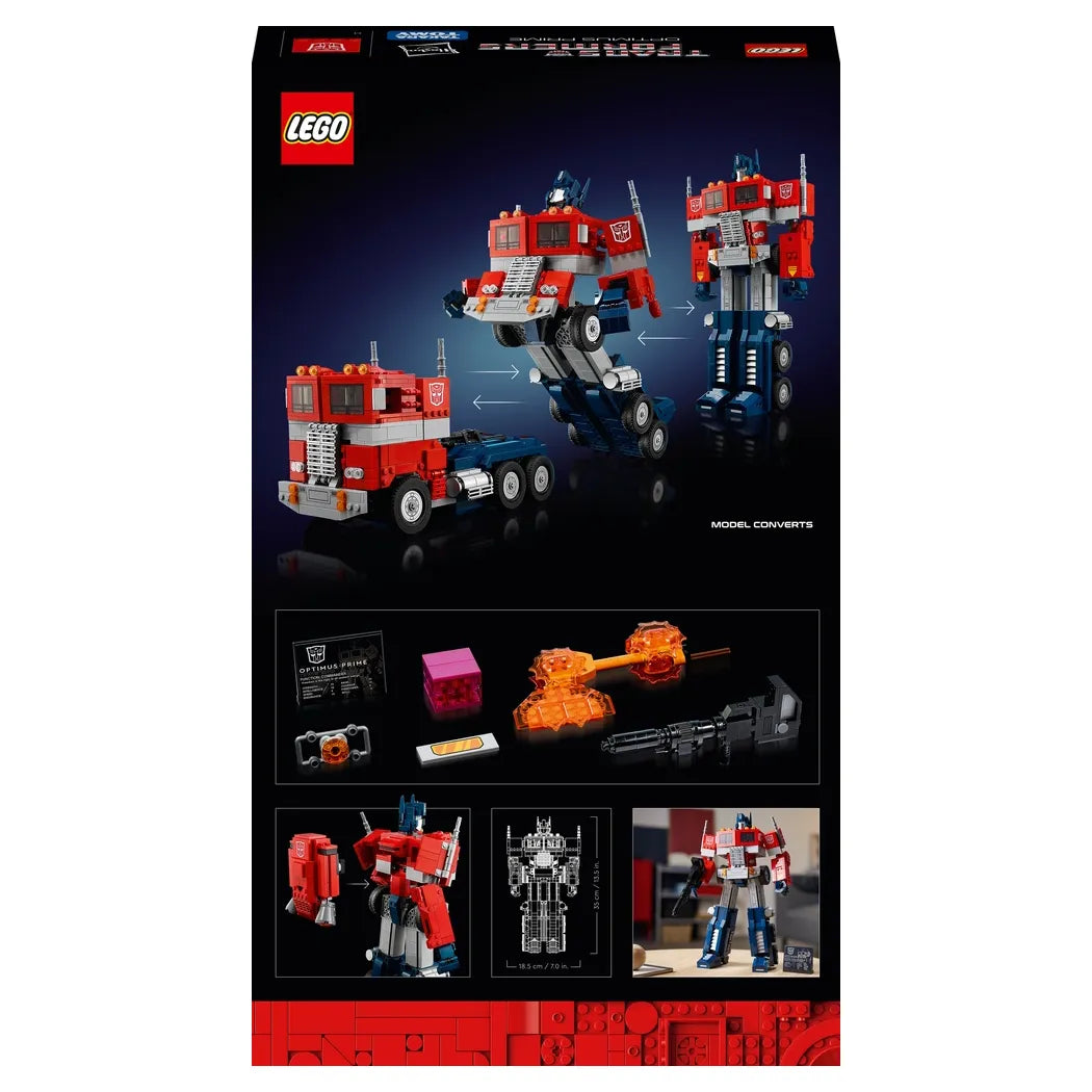 LEGO Icons Optimus Prime 10302, 18+