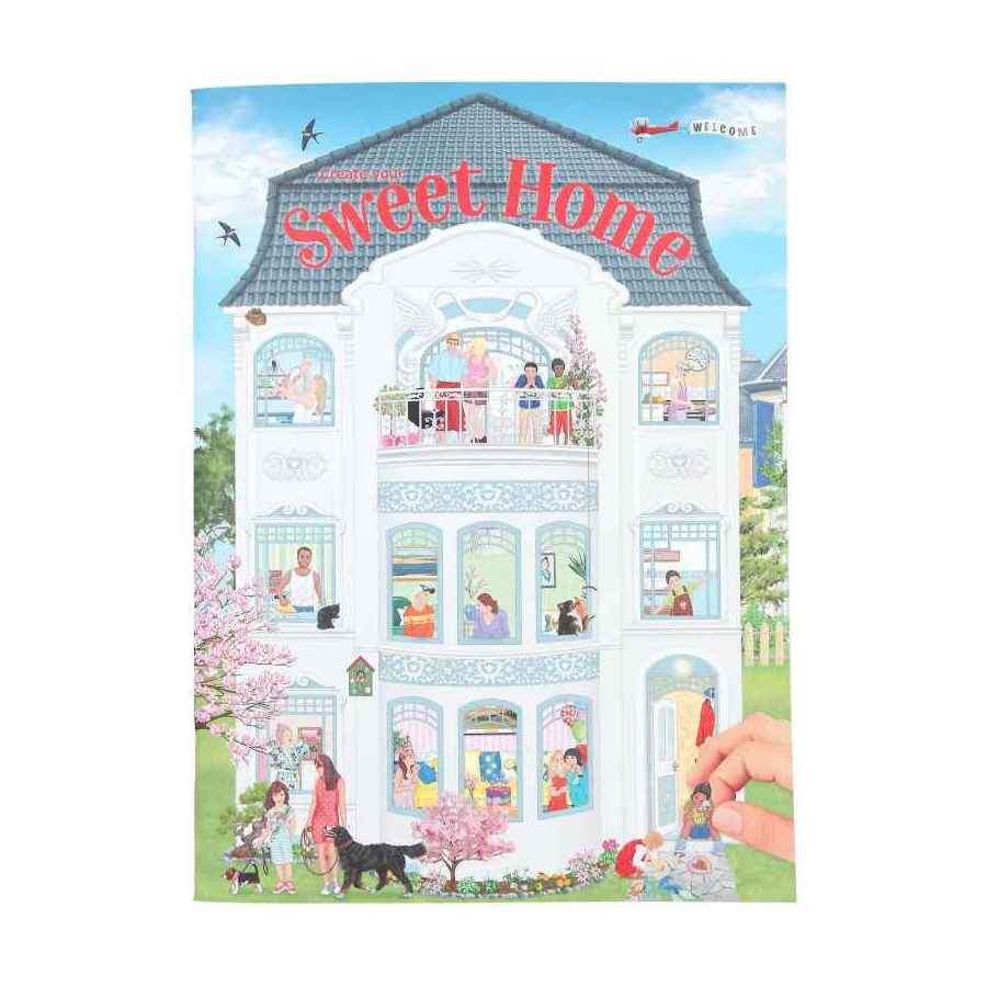 Create Your Sweet Home aktivitetsbog