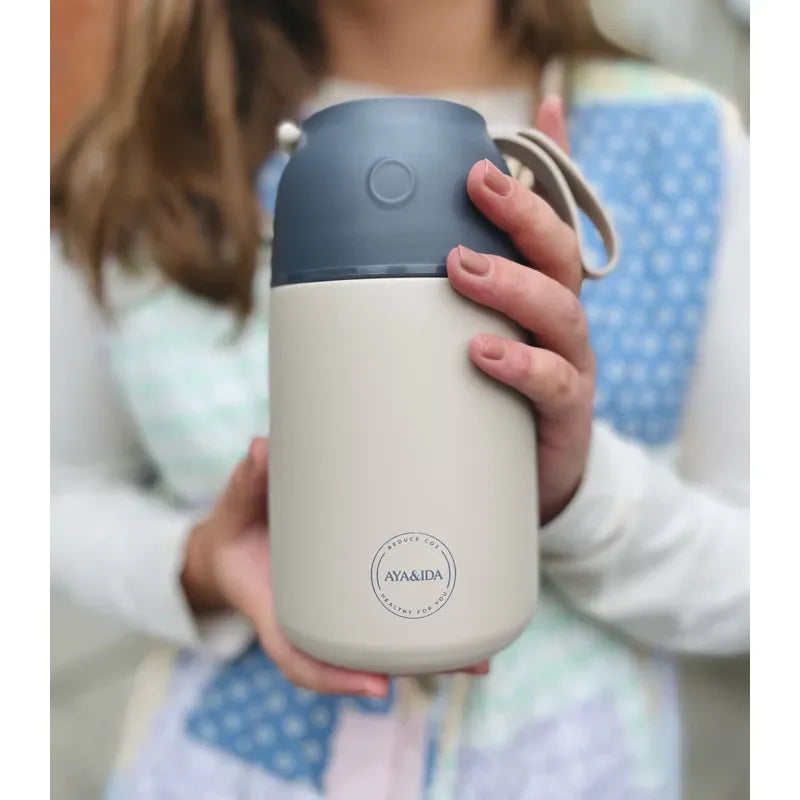 Aya & Ida Food'ie Lunch Box 700 ml, Cream Beige