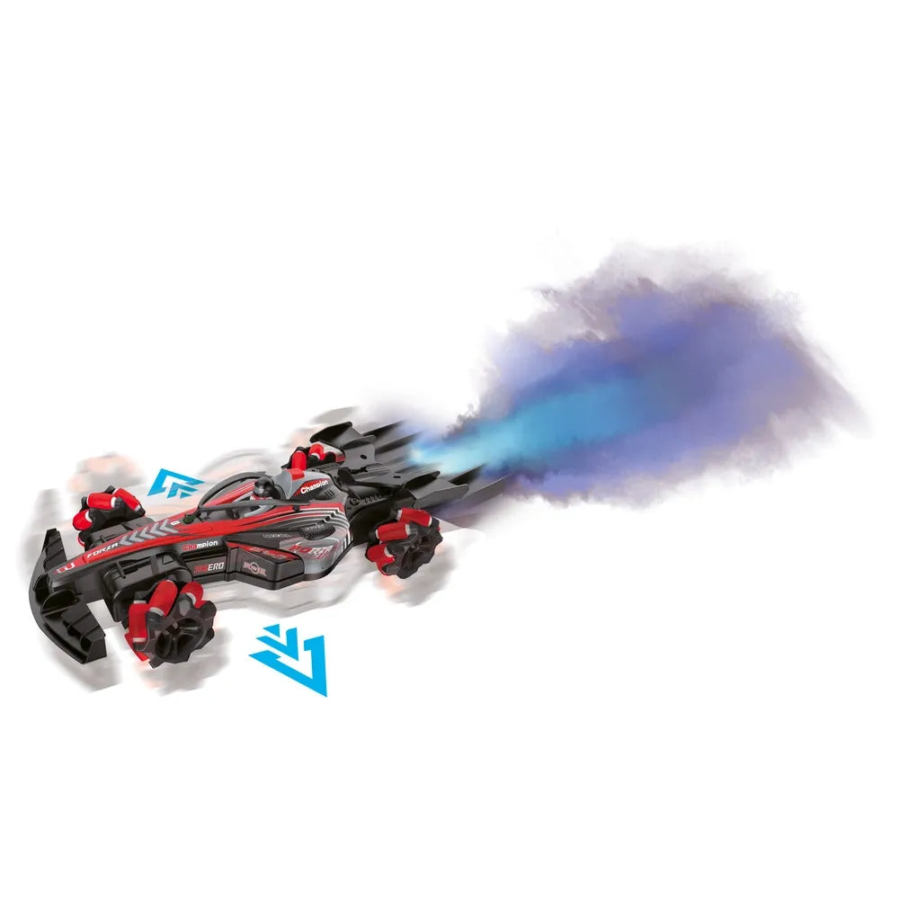 RC Fjernstyret Formula Drift bil med lyd, lys og vanddamp