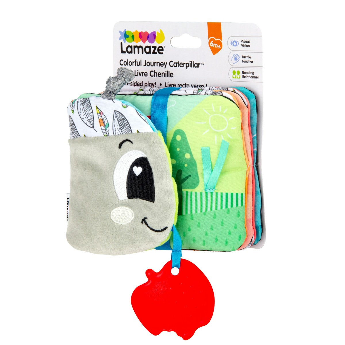 Lamaze Fold ud bog i stof, Kålorm