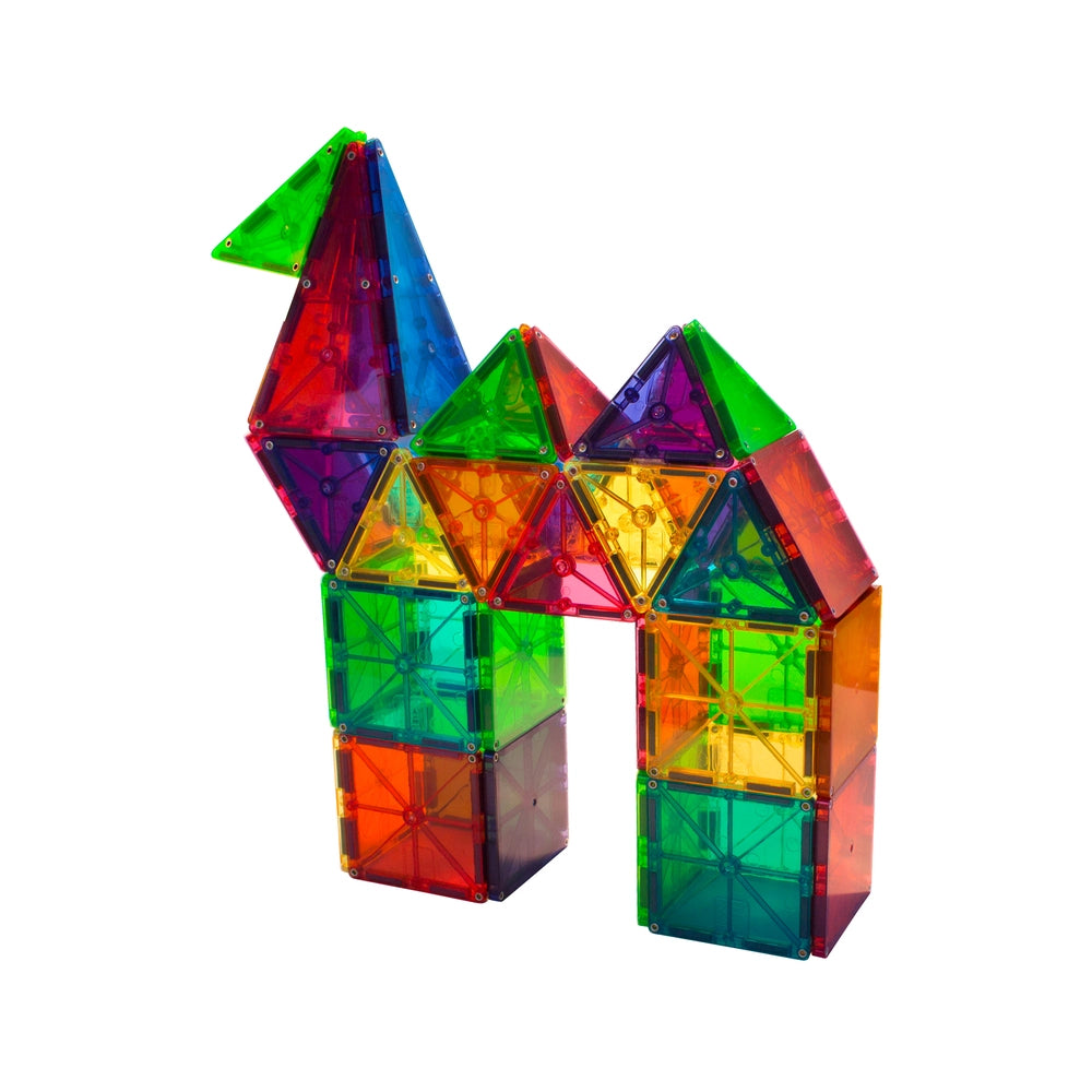 Magna-Tiles Clear Colors Transparent 100 dele