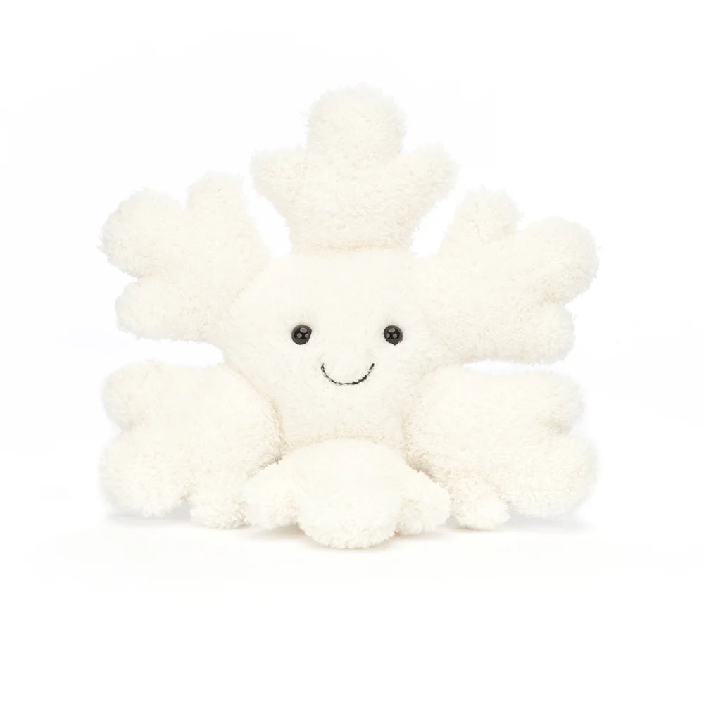 Jellycat Amuseable Snowflake, Snefnug 18 cm