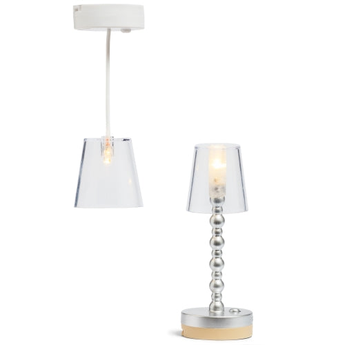 Lundby Dukkehus udstyr og tilbehør, Gulv- og loftlampe