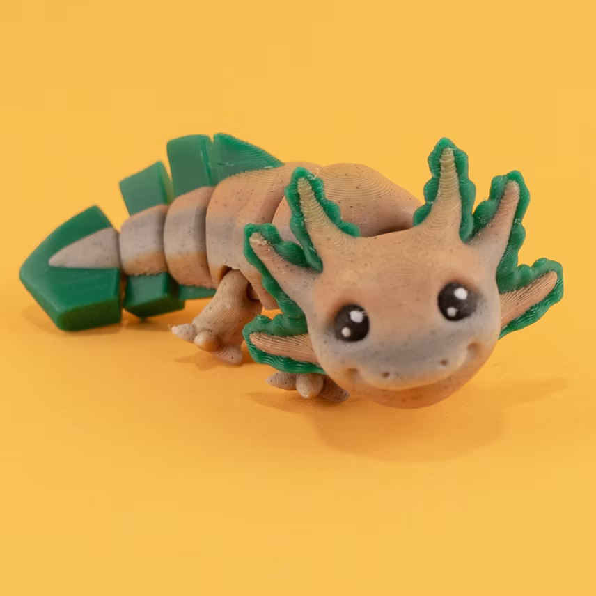 FidgetPals Axolotl grøn