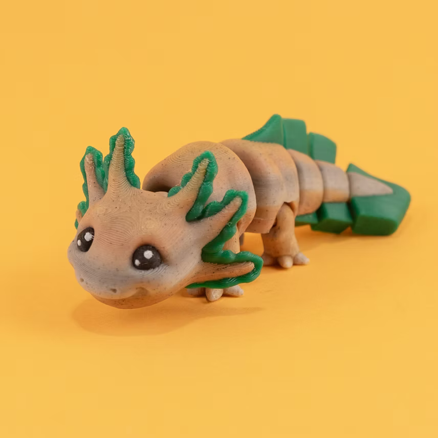FidgetPals Axolotl grøn