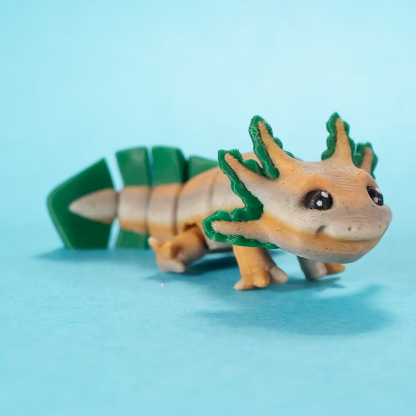 FidgetPals Axolotl grøn