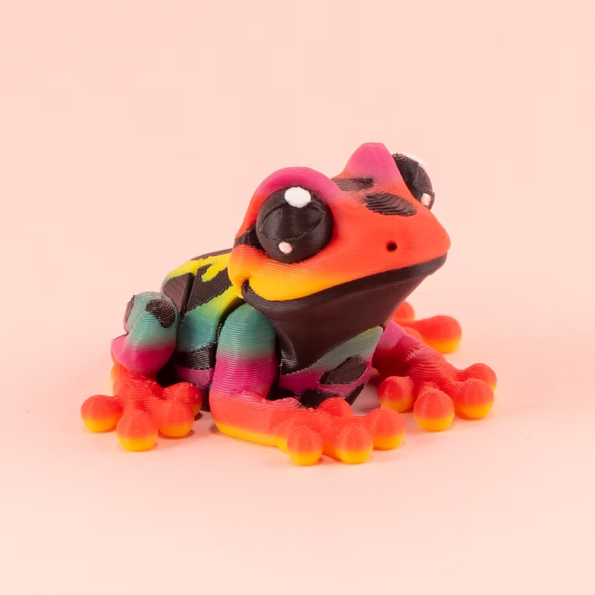 FidgetPals Farverig frø
