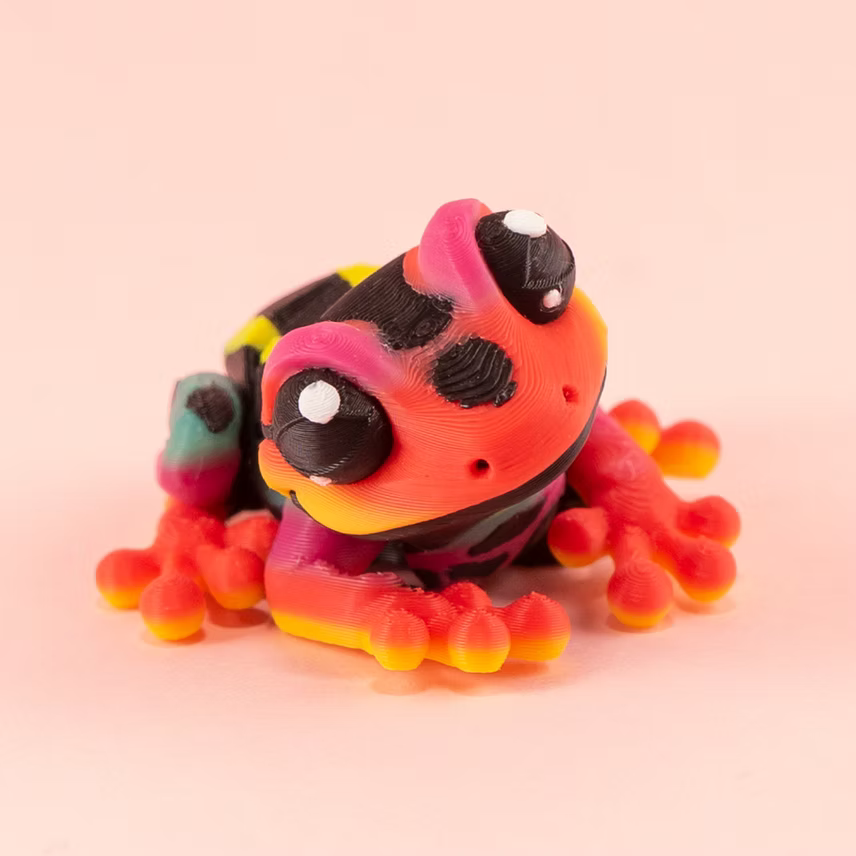 FidgetPals Farverig frø