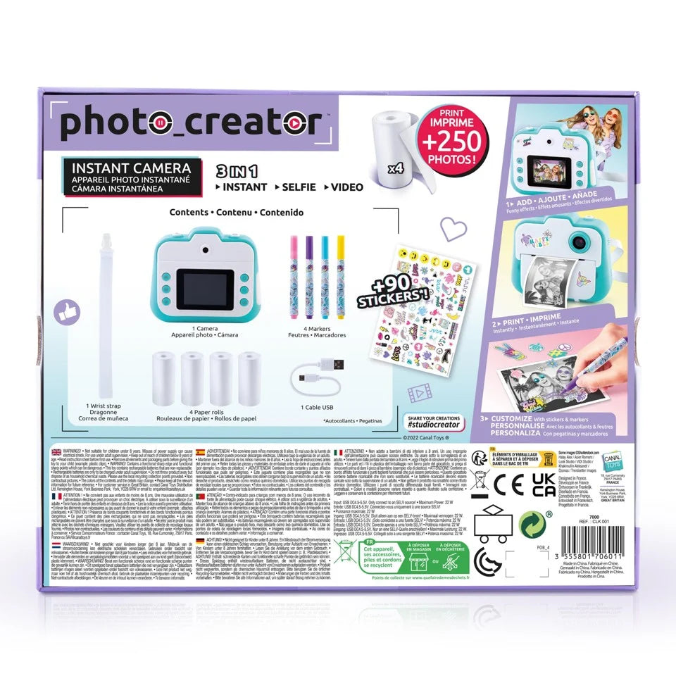 Photo Creator Instant Camera