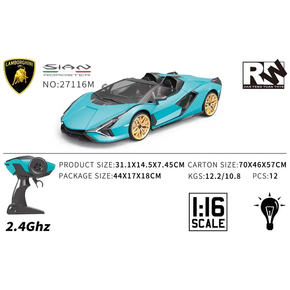 RC Lamborghini Sian, Turkis
