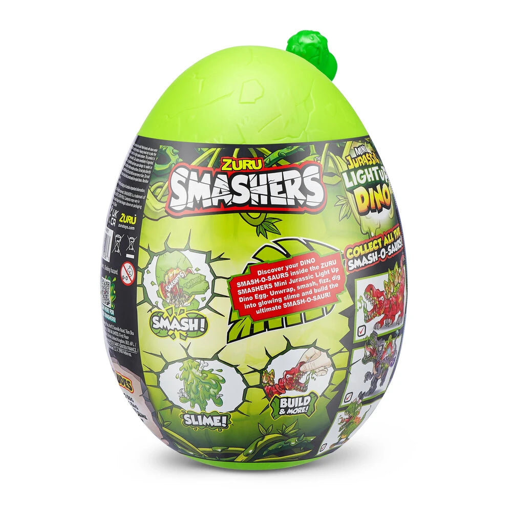 Smashers Jurassic Mini Light-Up Dino ass. 1 stk.