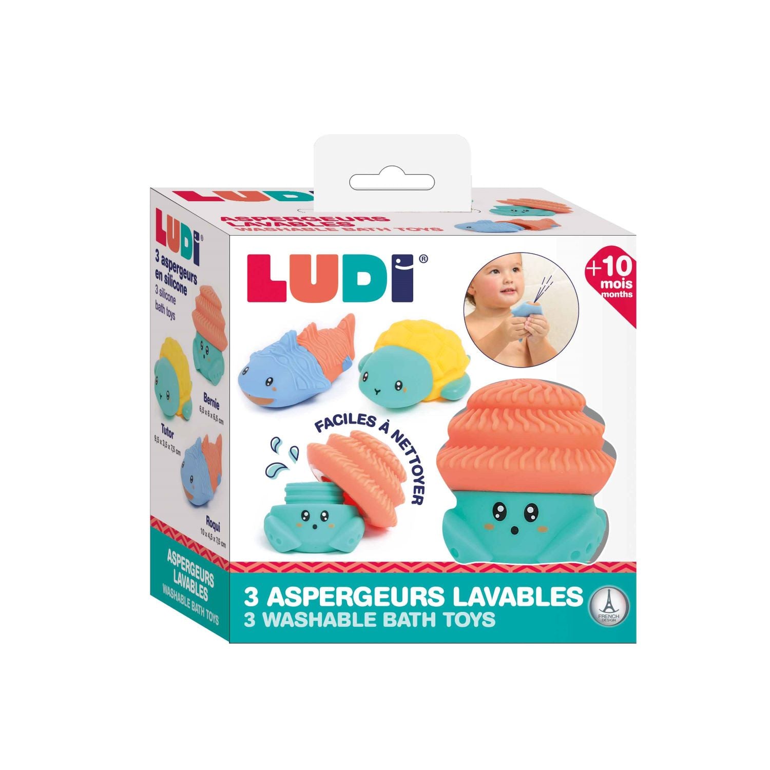 Ludi Badedyr 3 stk.