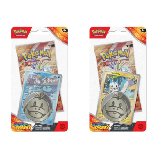 Pokémon Surging Sparks Checklane ass. 1 pk.