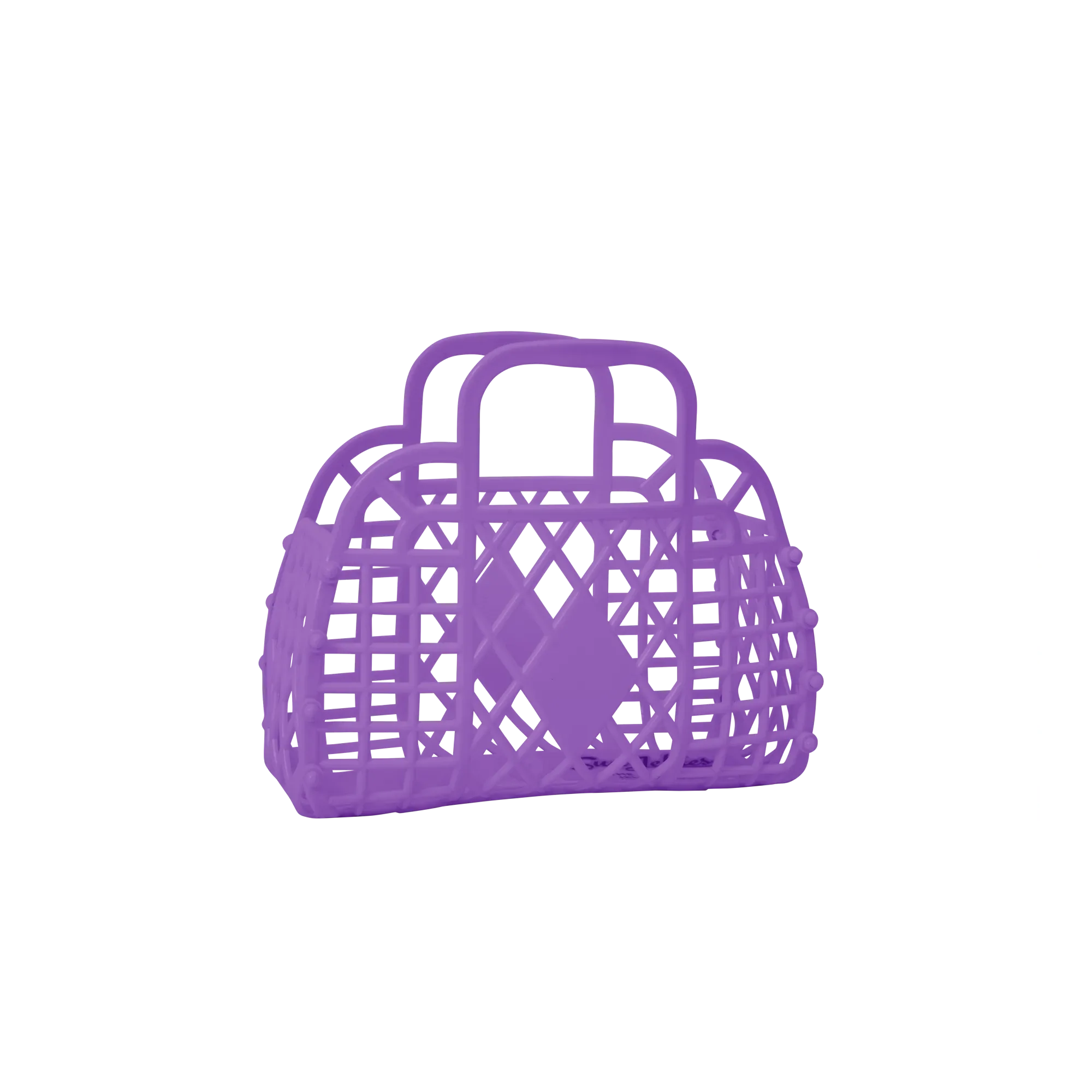 Sun Jellies Retro kurvetaske mini, Purple