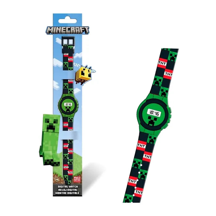 Minecraft Digital armbåndsur