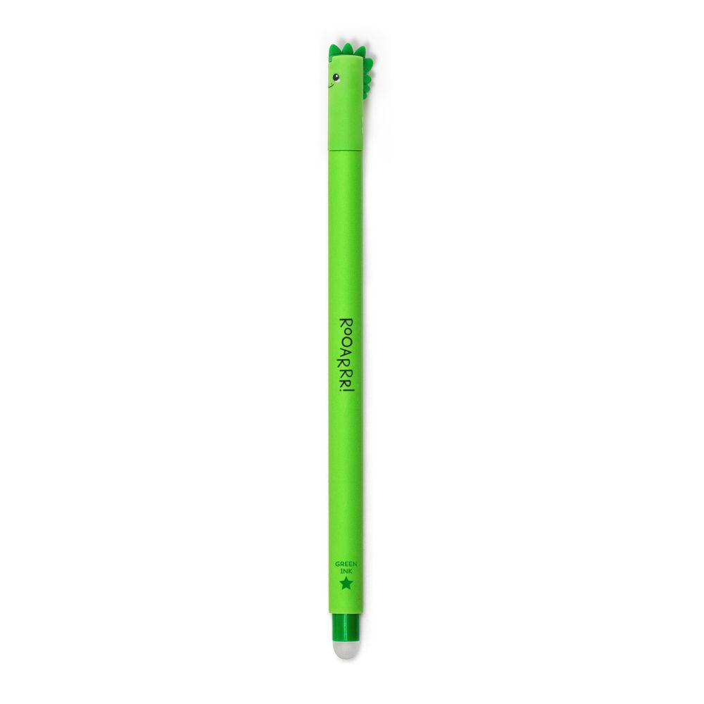 Legami Erasable Gelpen grøn, Dino