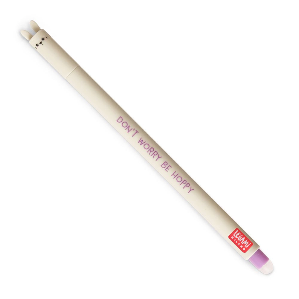 Legami Erasable Gelpen lilla, Rabbit