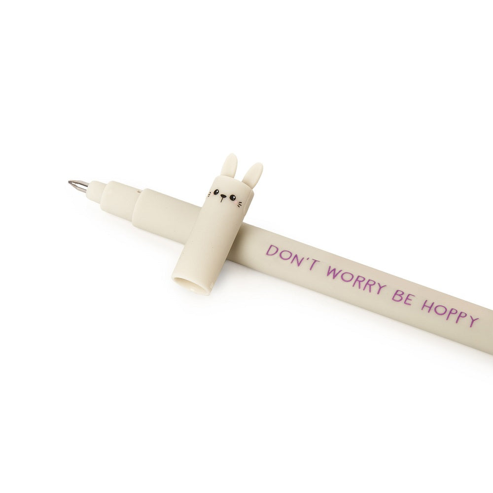 Legami Erasable Gelpen lilla, Rabbit
