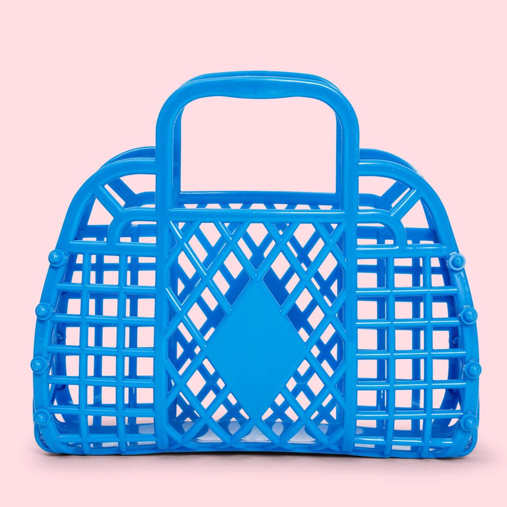 Sun Jellies Retro kurvetaske mini, Royal Blue