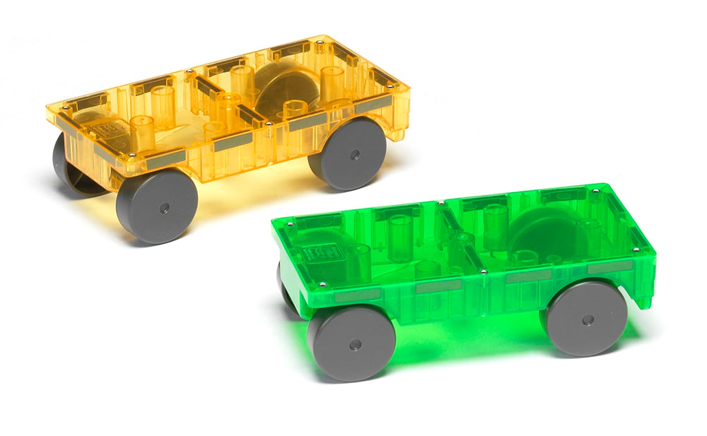 Magna-Tiles Cars expansion sæt 2 stk.