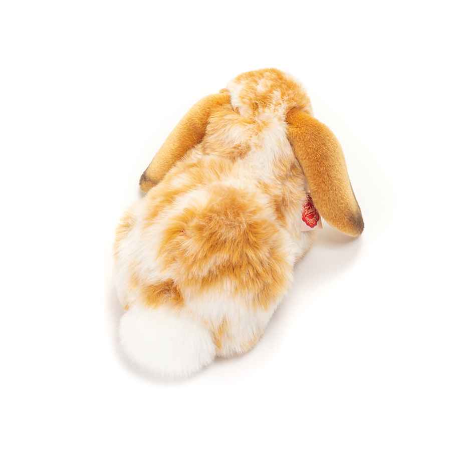 Teddy Hermann Liggende kanin brun/hvid 30 cm
